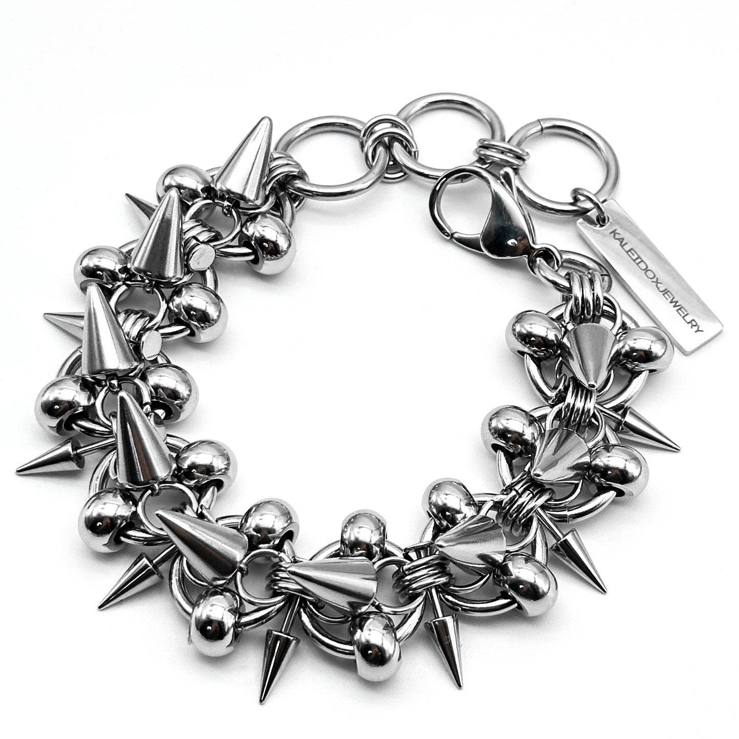 Spiked Piercing Chainmail Bracelet