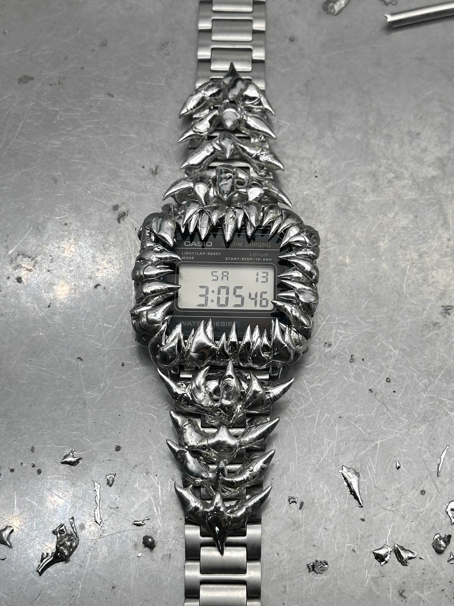 Soldered Digital C Watch 61