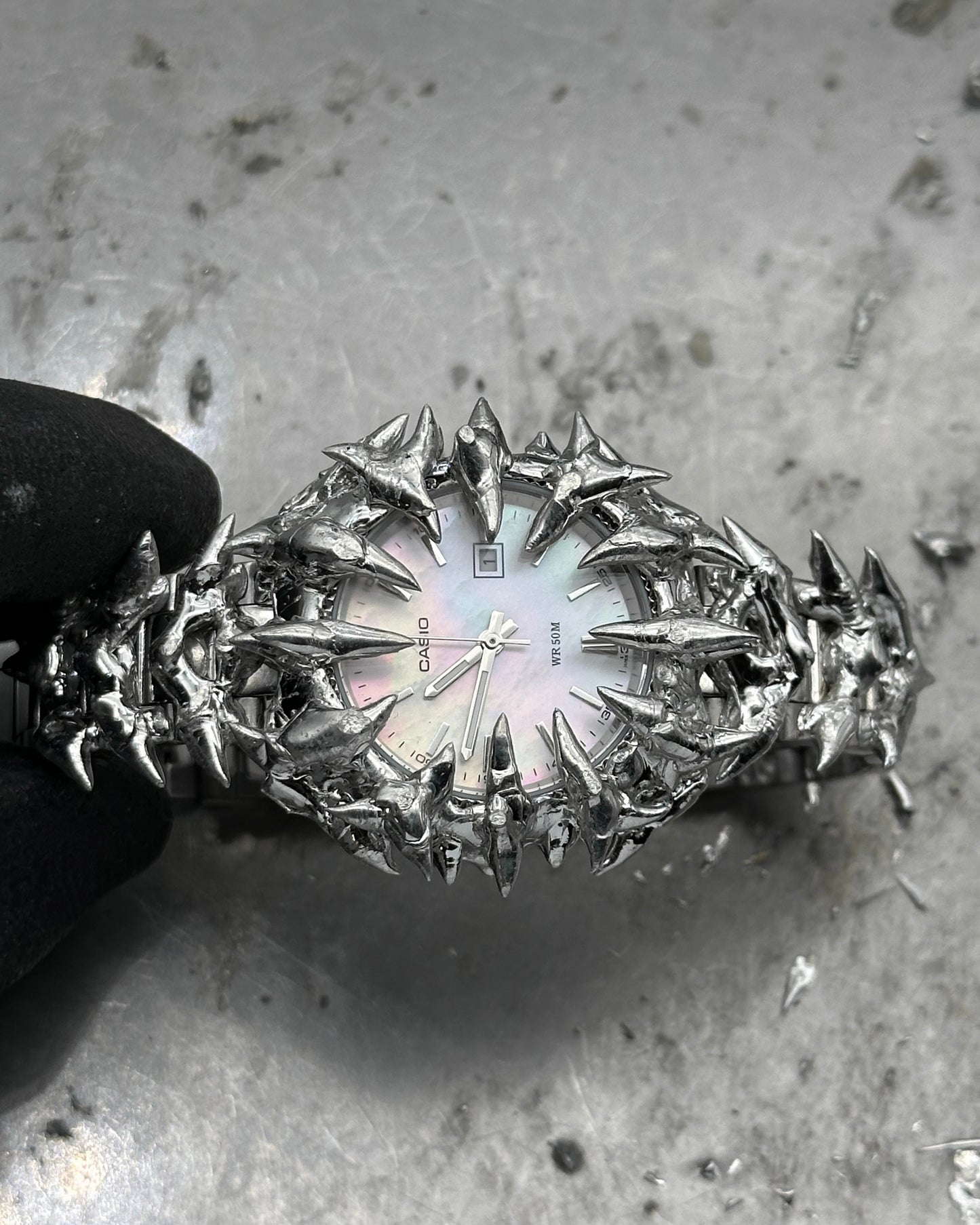 Soldered Pearl Dial C Watch 67