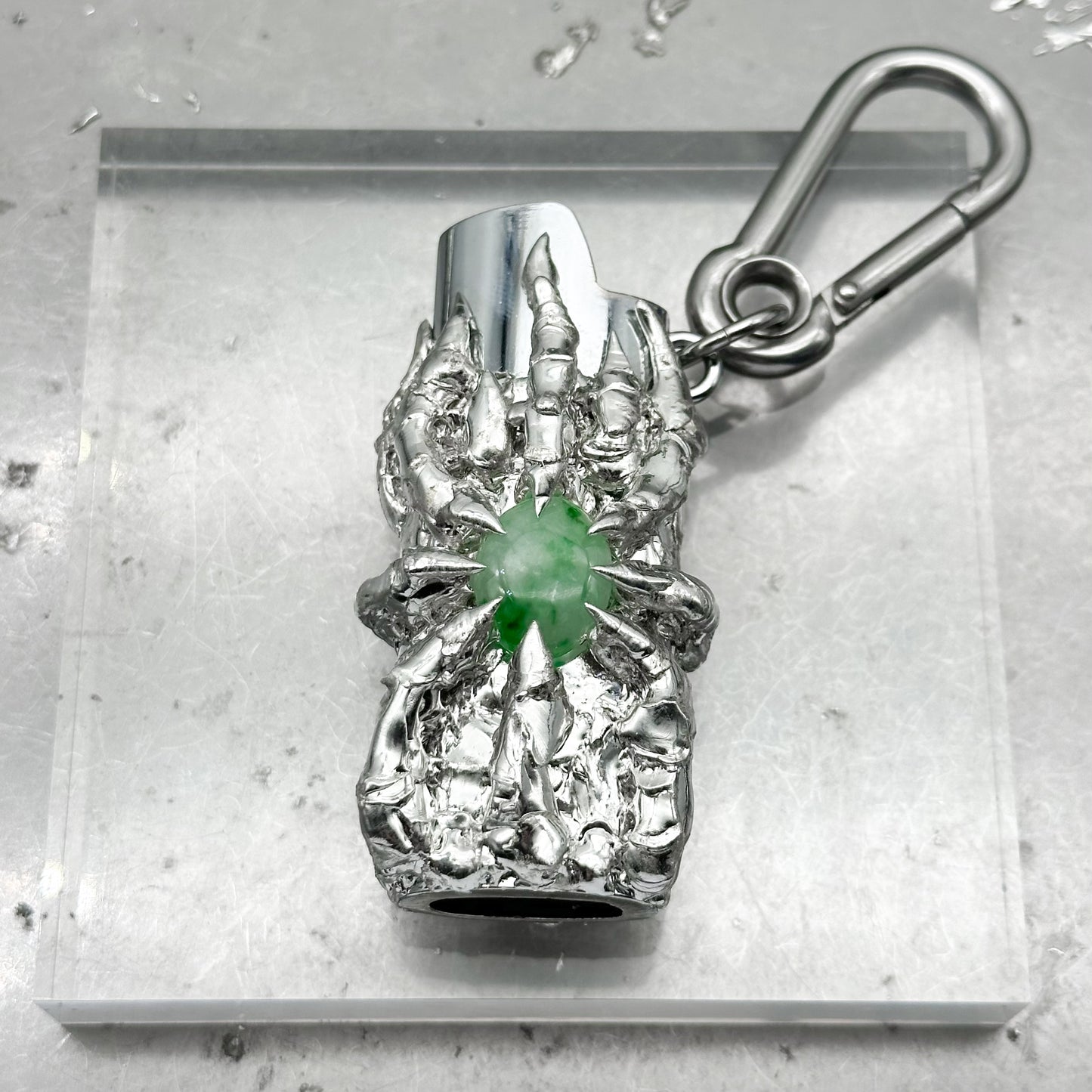 Soldered Jade Lighter Case