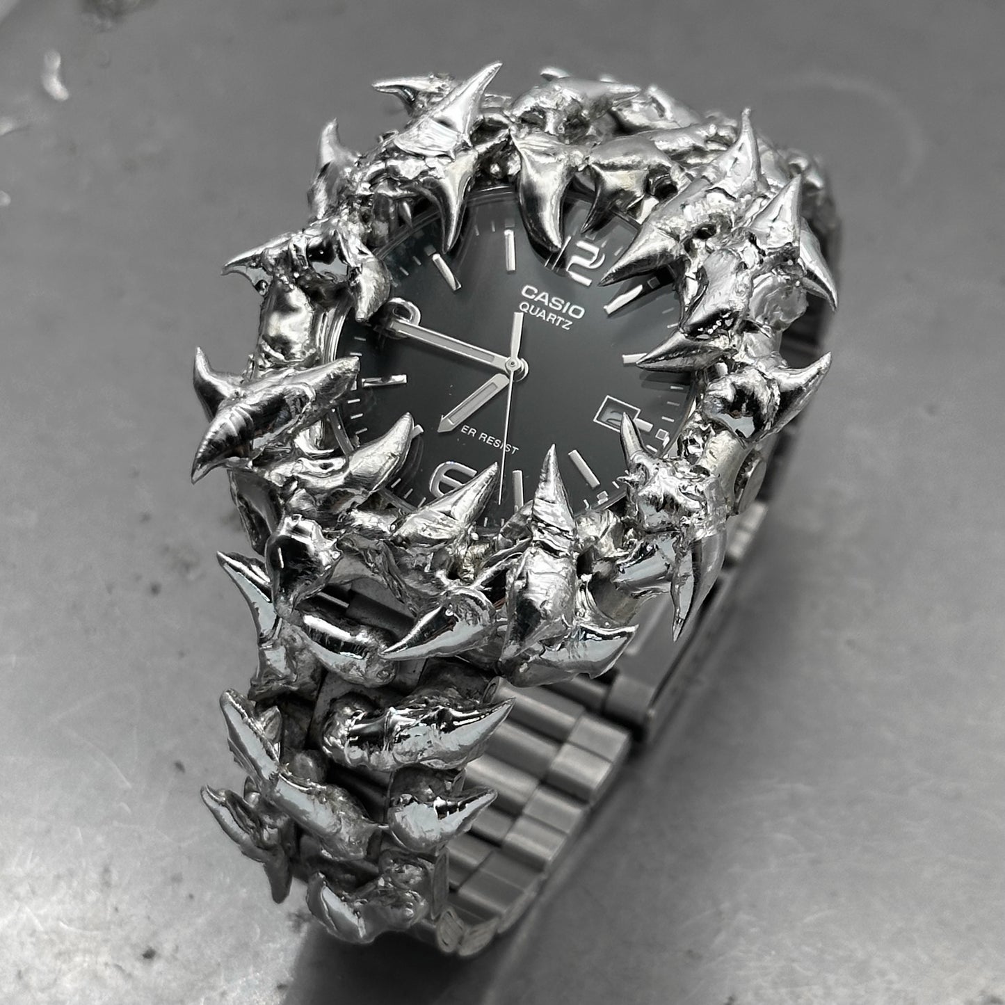 Soldered Black Dial C Watch 59