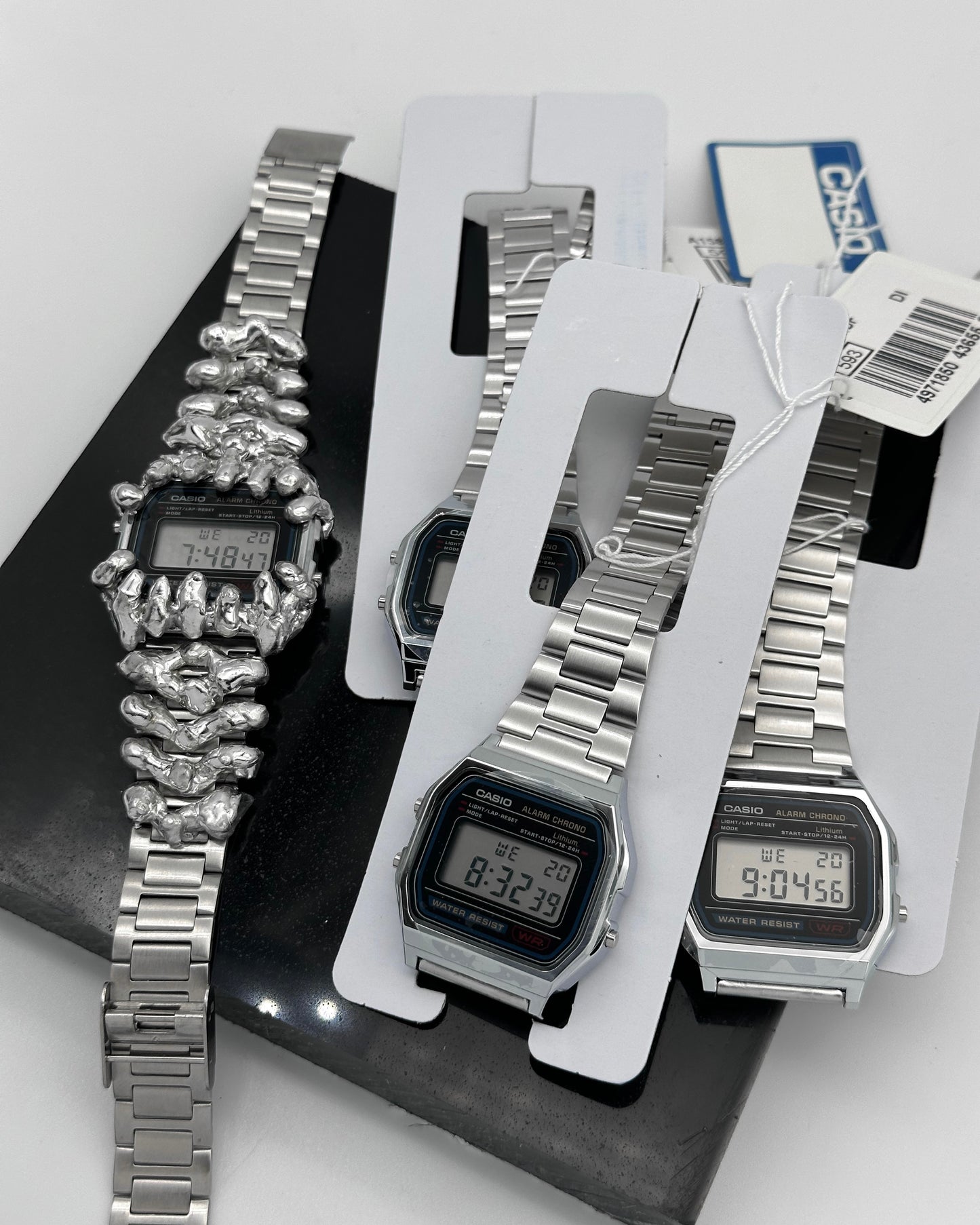 Soldered Liquid Digital C Watch