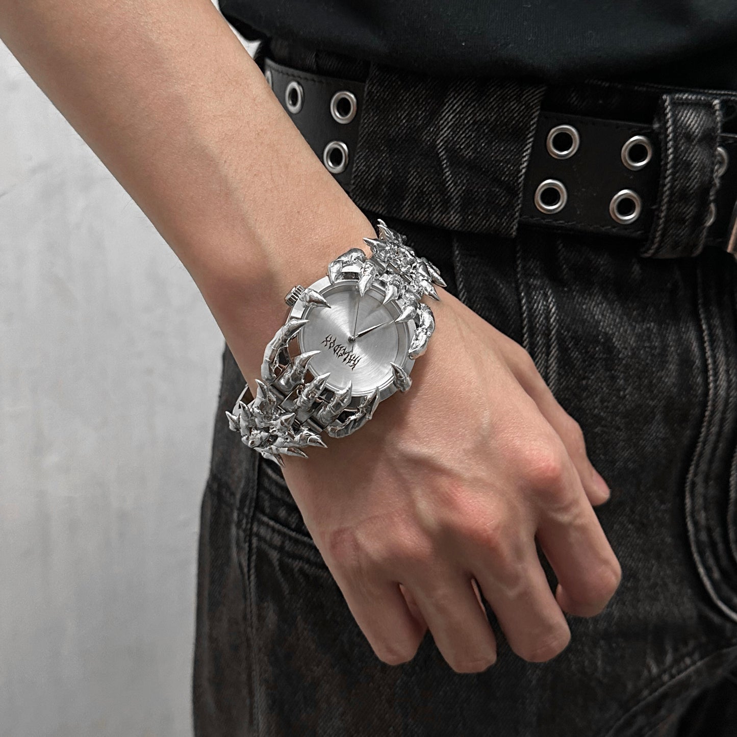 KALEIDOX SOLDERED SILVER DIAL WATCH