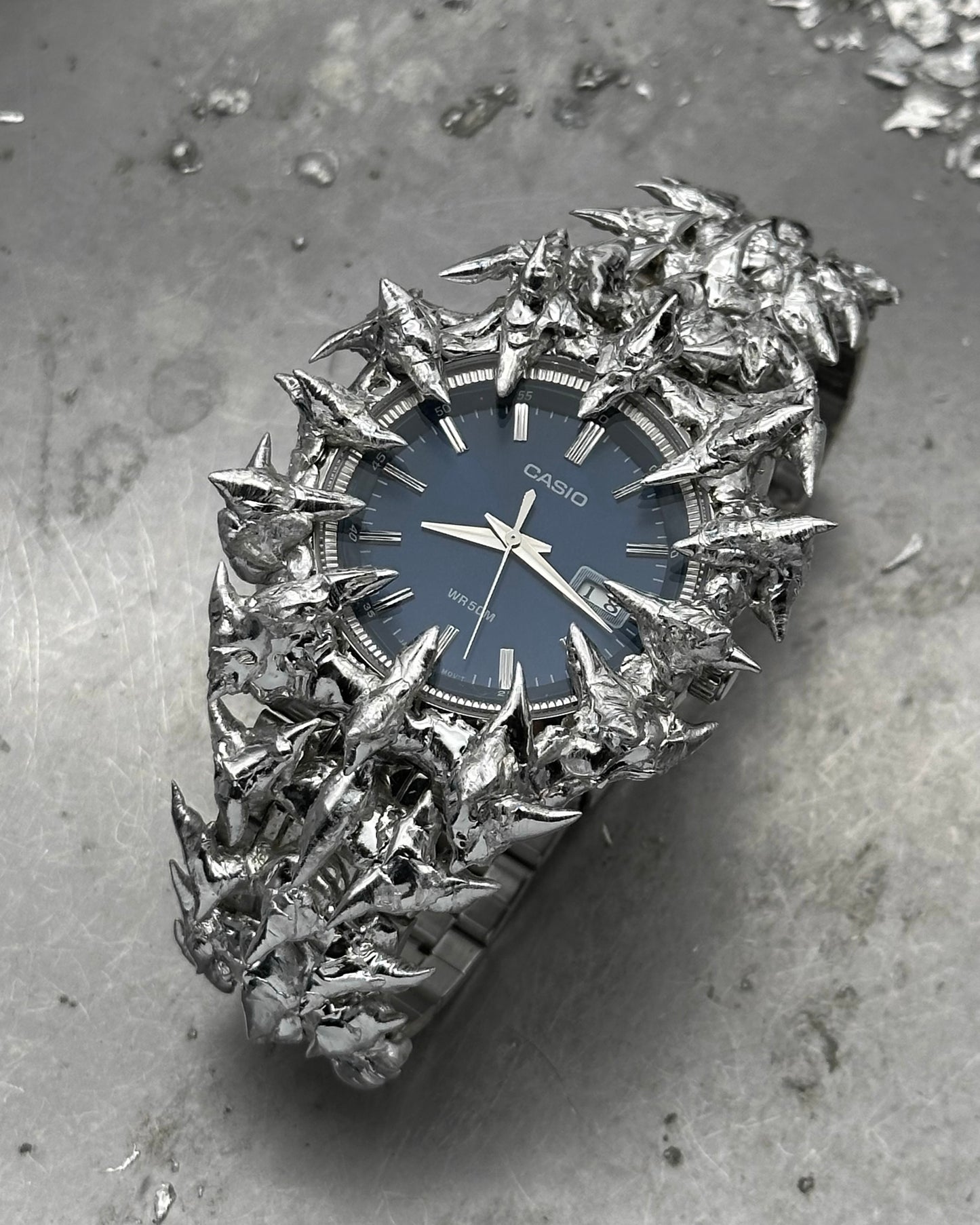 Soldered Blue Dial C Watch 65