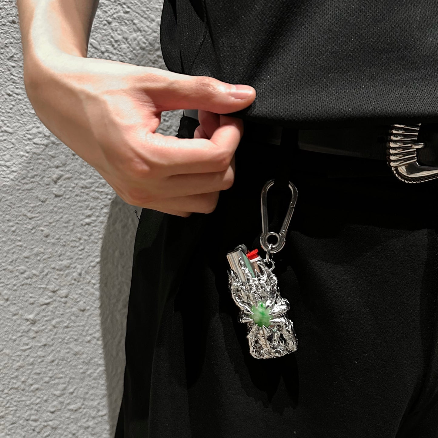Soldered Jade Lighter Case