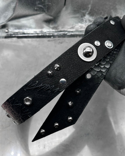 Hex Quad-Texture Patchwork Stitch Belt 01