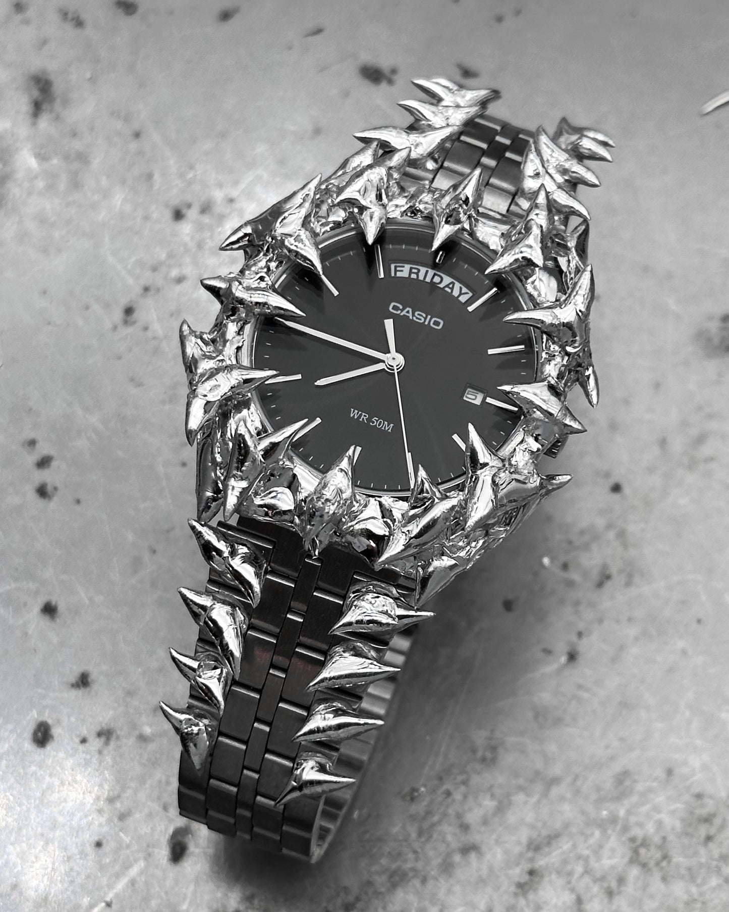 Soldered Black Dial With Week C Watch 71