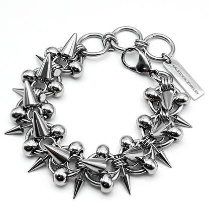 Spiked Piercing Chainmail Bracelet