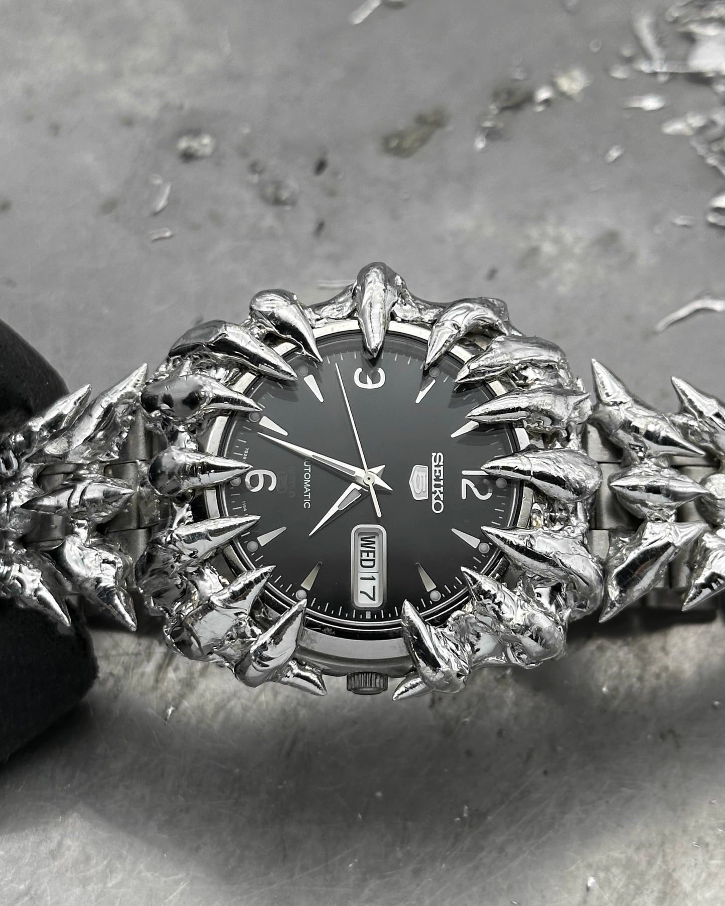 Soldered SEIKO 5 Automatic Watch