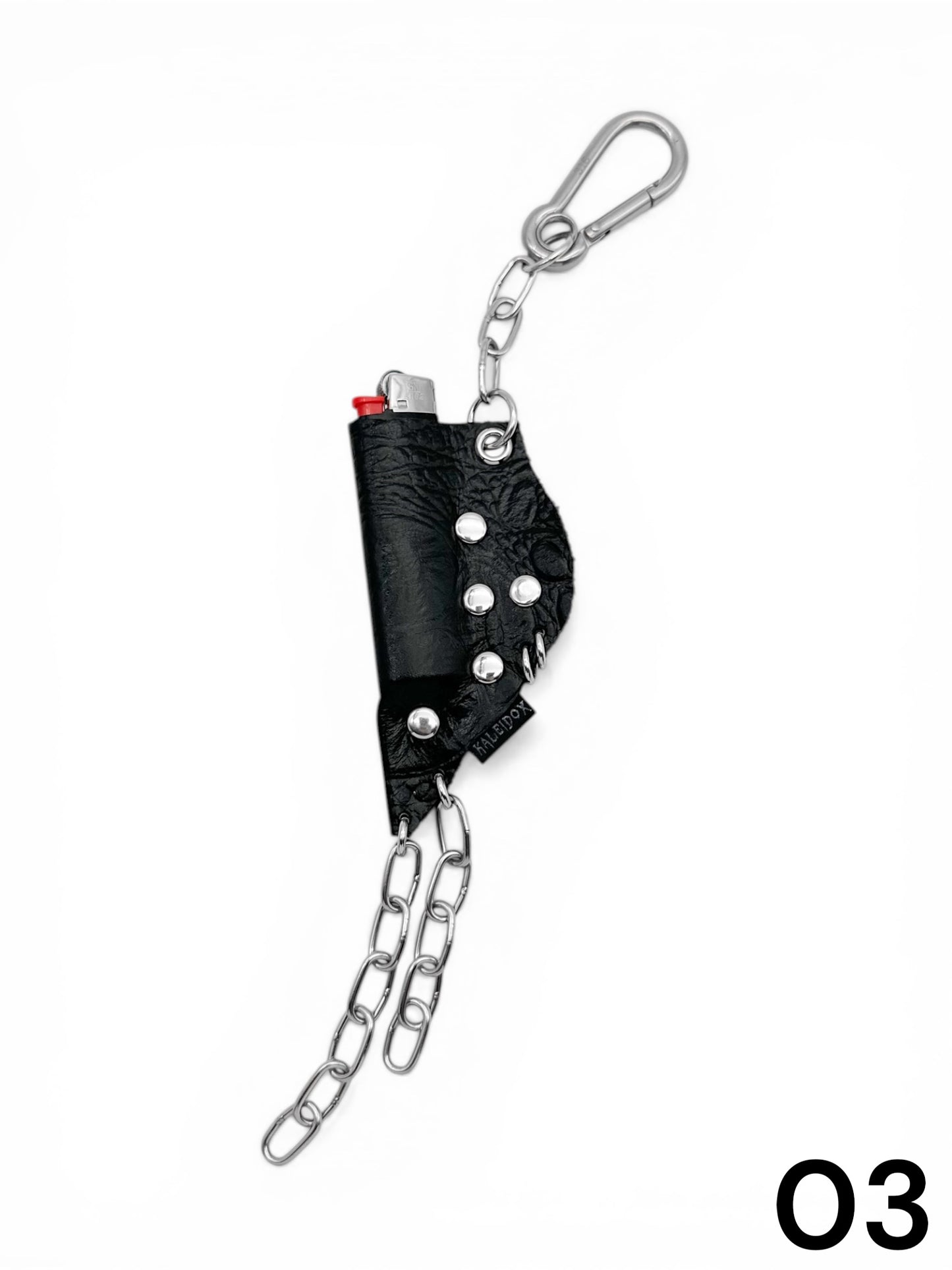 Lighter Case Leather Keychain