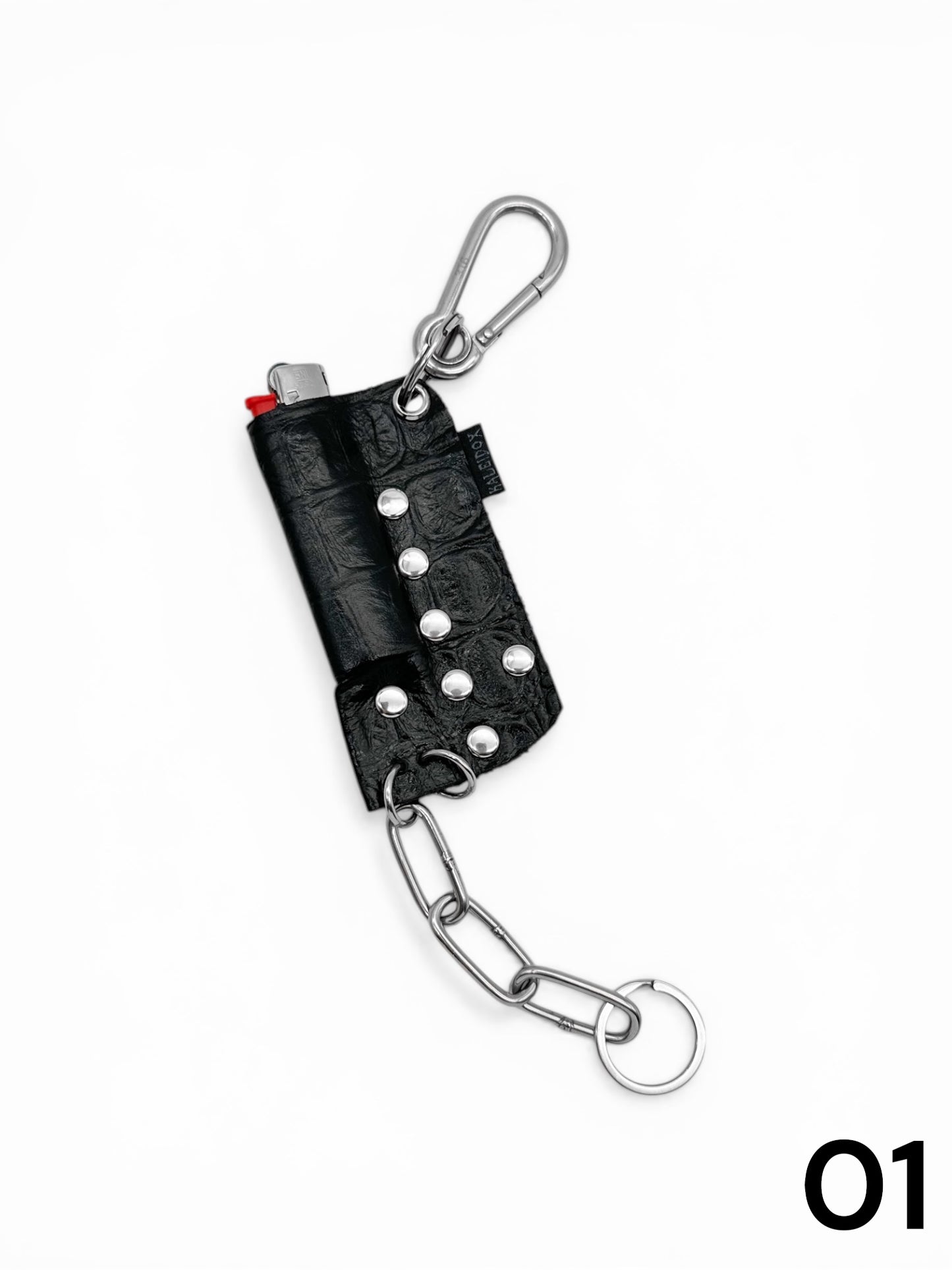 Lighter Case Leather Keychain