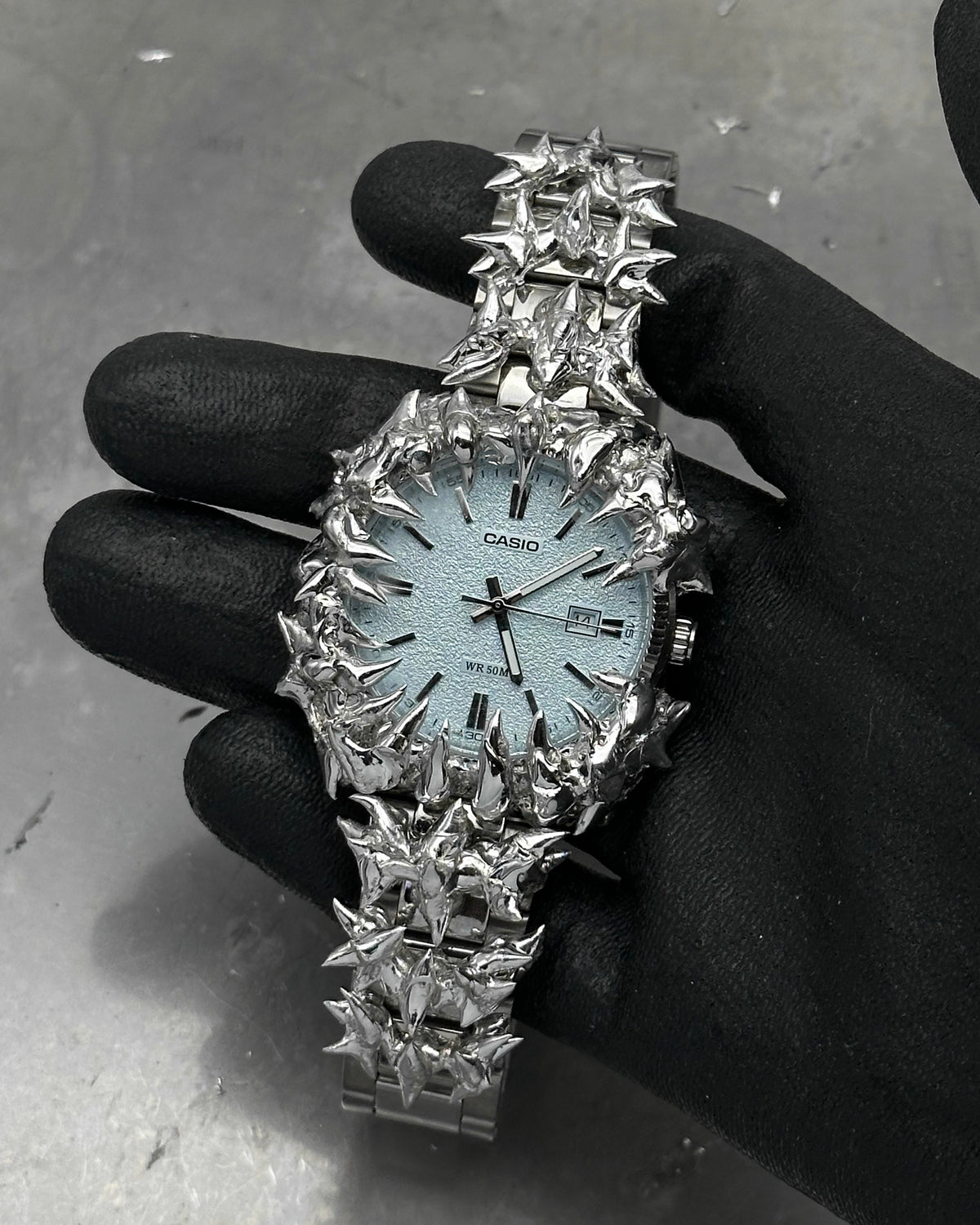 Soldered Blue Dial C Watch 78