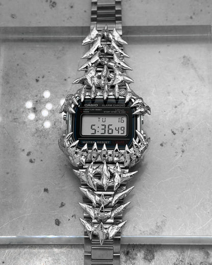 [MADE-TO-ORDER] Soldered Thorns Digital C Watch (Ver.2)