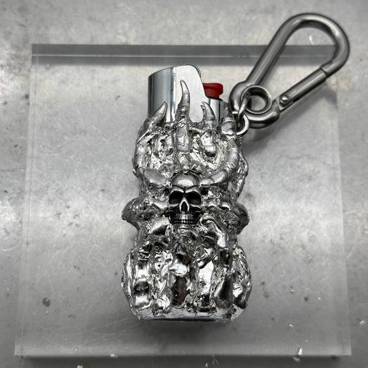 Soldered Skull Lighter Case