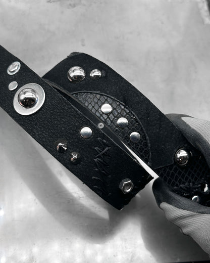 Hex Quad-Texture Patchwork Stitch Belt 01