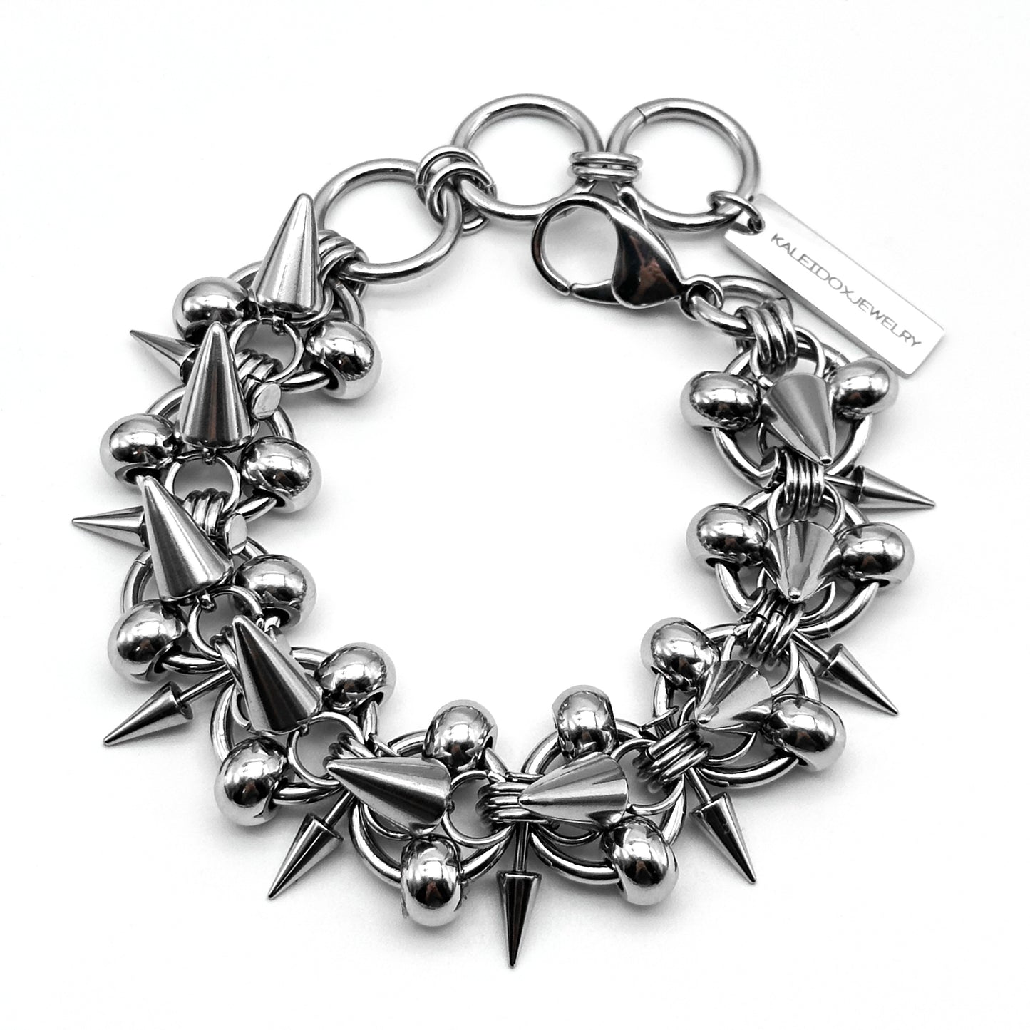 Spiked Piercing Chainmail Bracelet