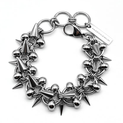 Spiked Piercing Chainmail Bracelet