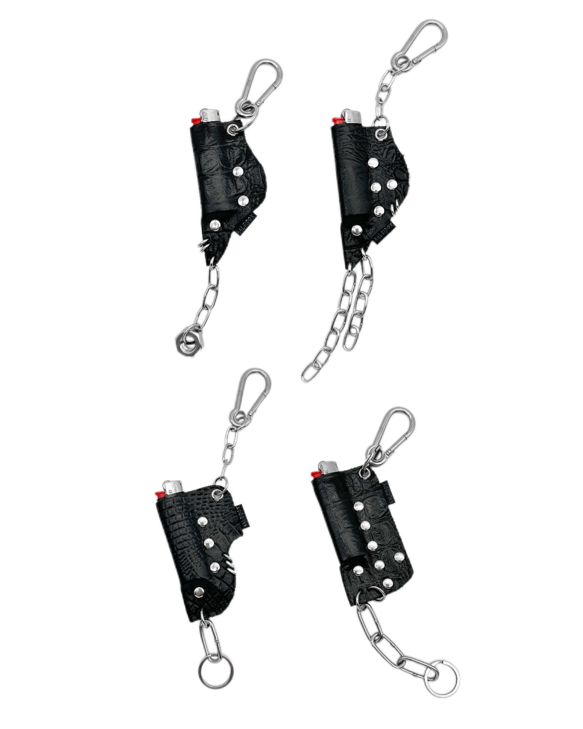 Lighter Case Leather Keychain