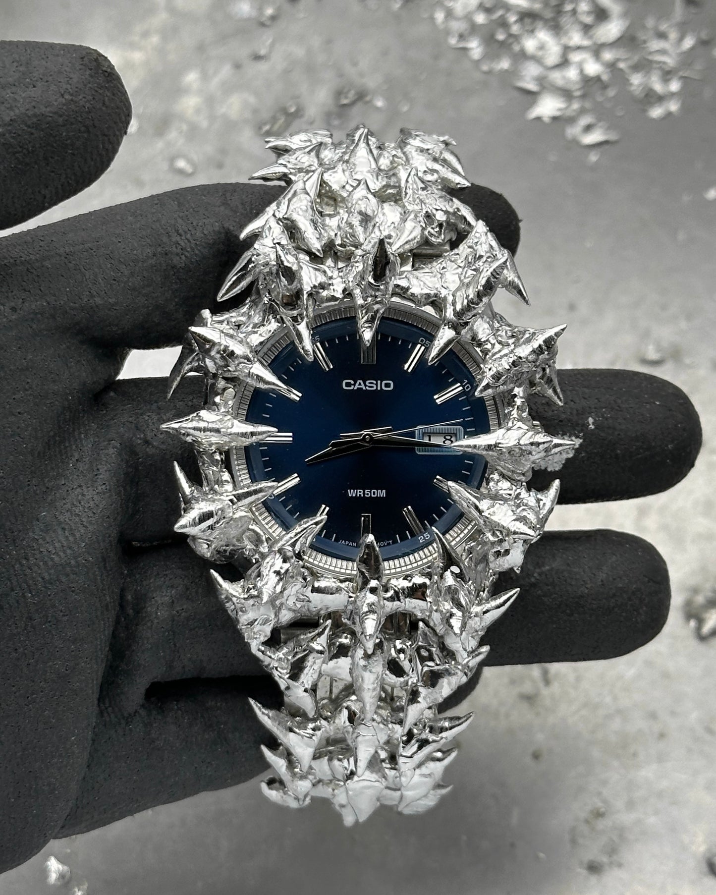 Soldered Blue Dial C Watch 65