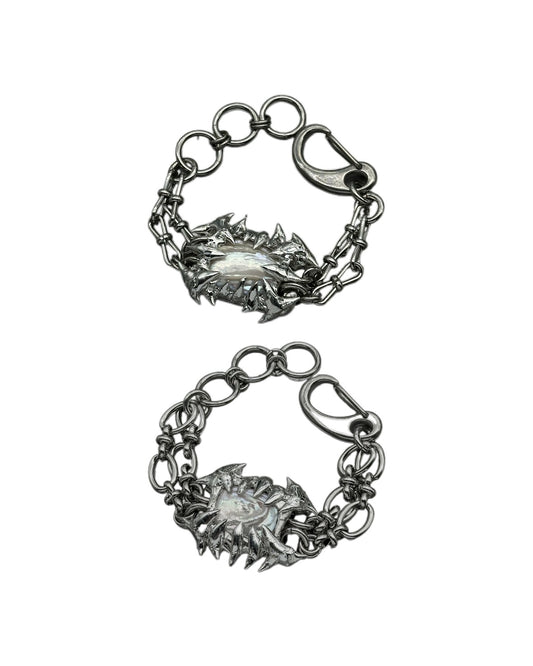 Soldered Pearl Thorns Bracelets