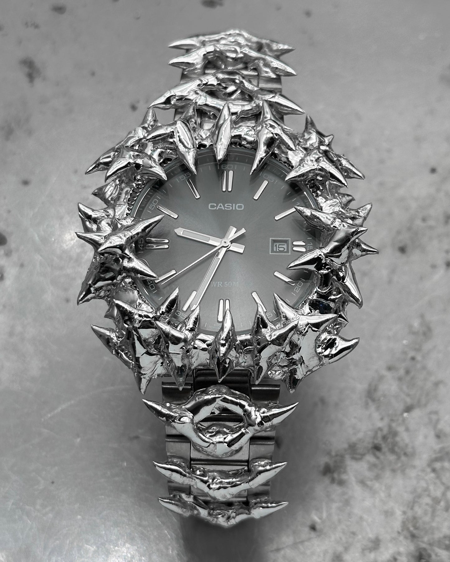 Soldered Dark Grey Dial C Watch 72
