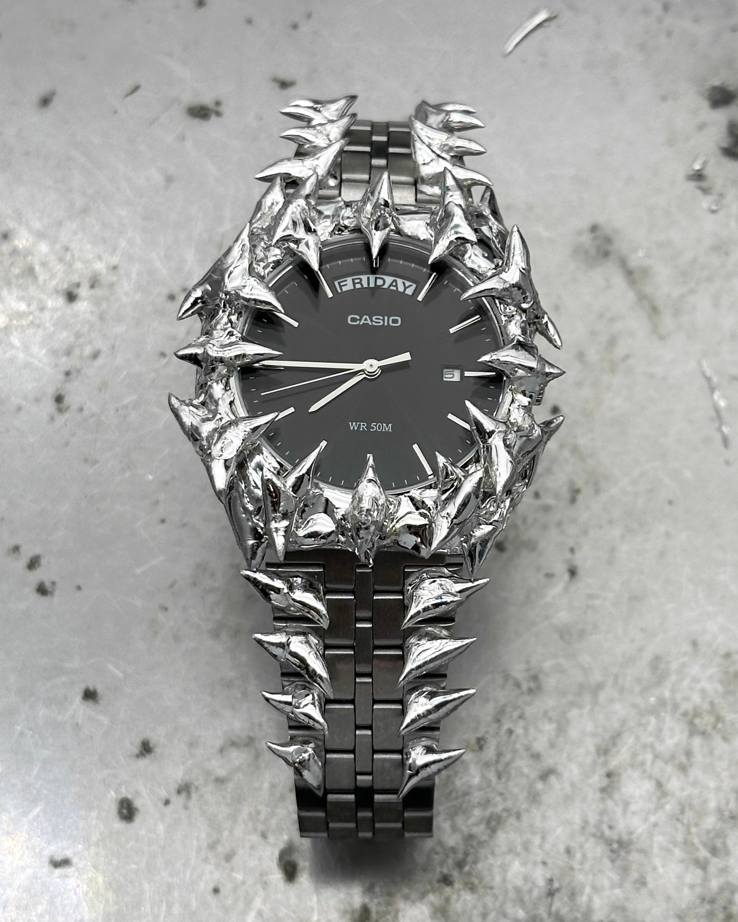 Soldered Black Dial With Week C Watch 71