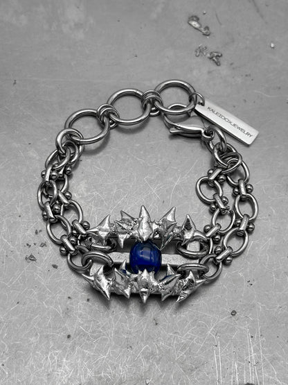 Soldered Gem Thorns Bracelet