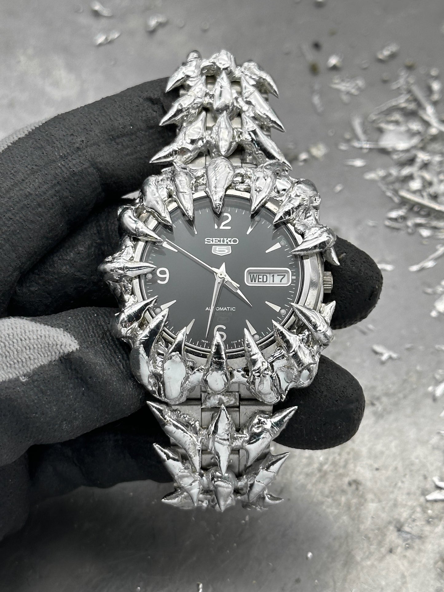 Soldered SEIKO 5 Automatic Watch