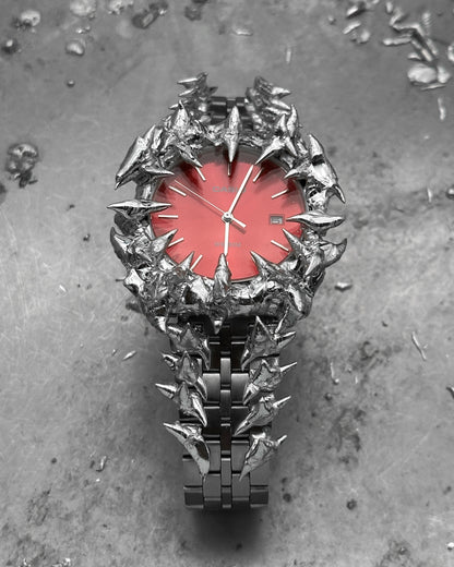 Soldered Red Dial C Watch 64