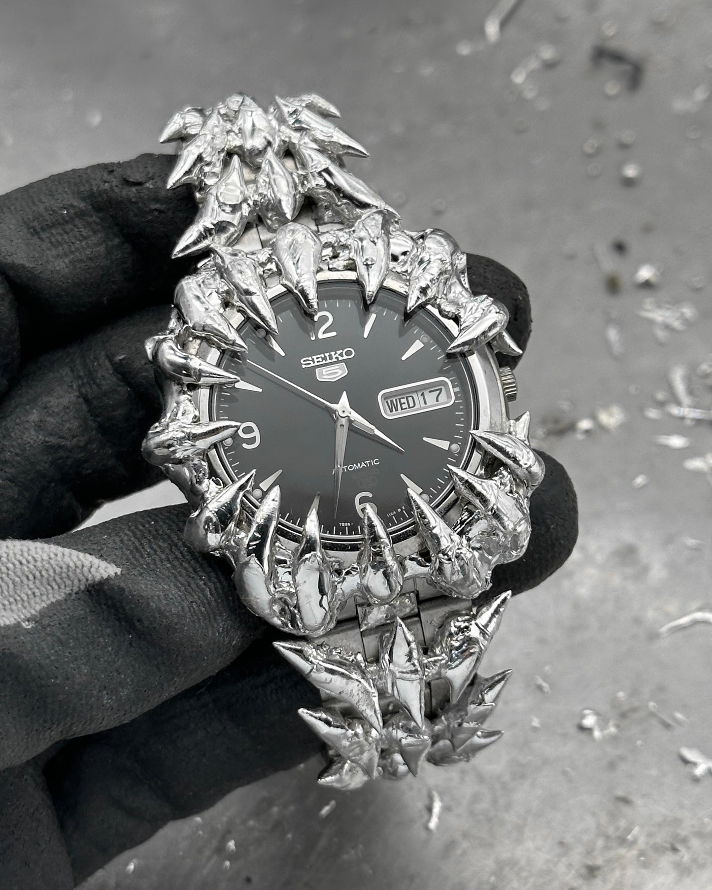 Soldered SEIKO 5 Automatic Watch