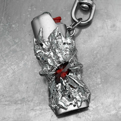 Soldered Red Gem Lighter Case
