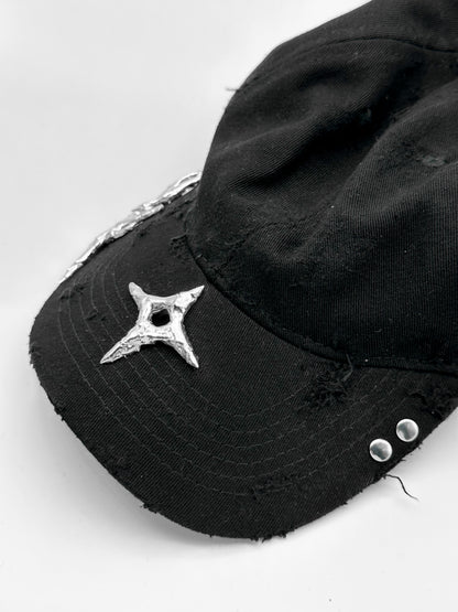 Soldered Thorns & Star Worn Out Caps