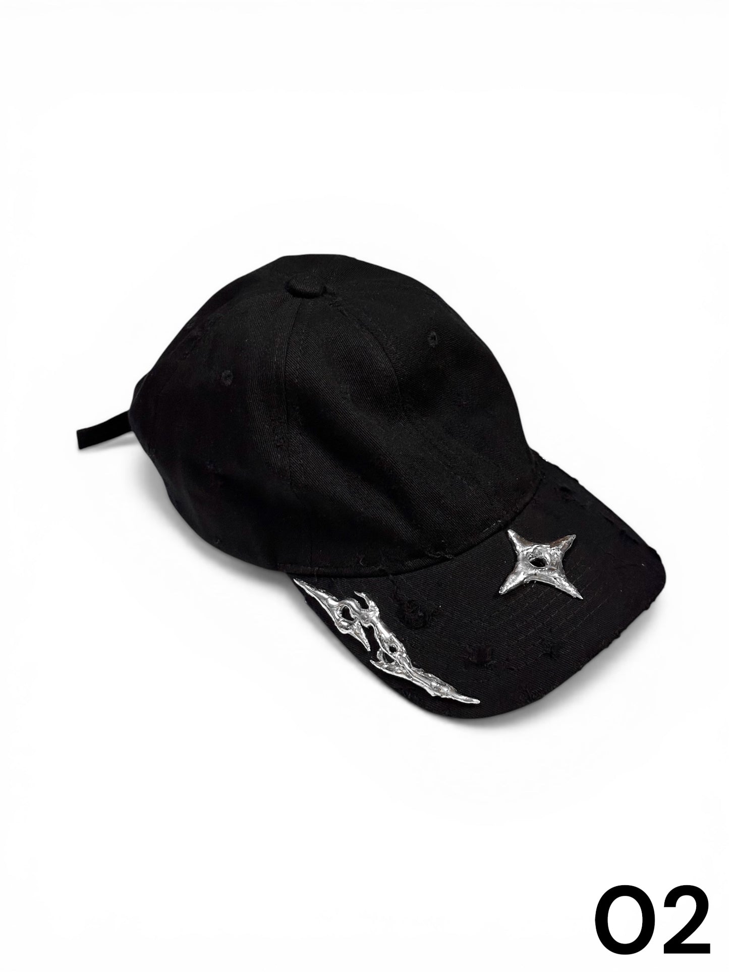 Soldered Thorns & Star Worn Out Caps