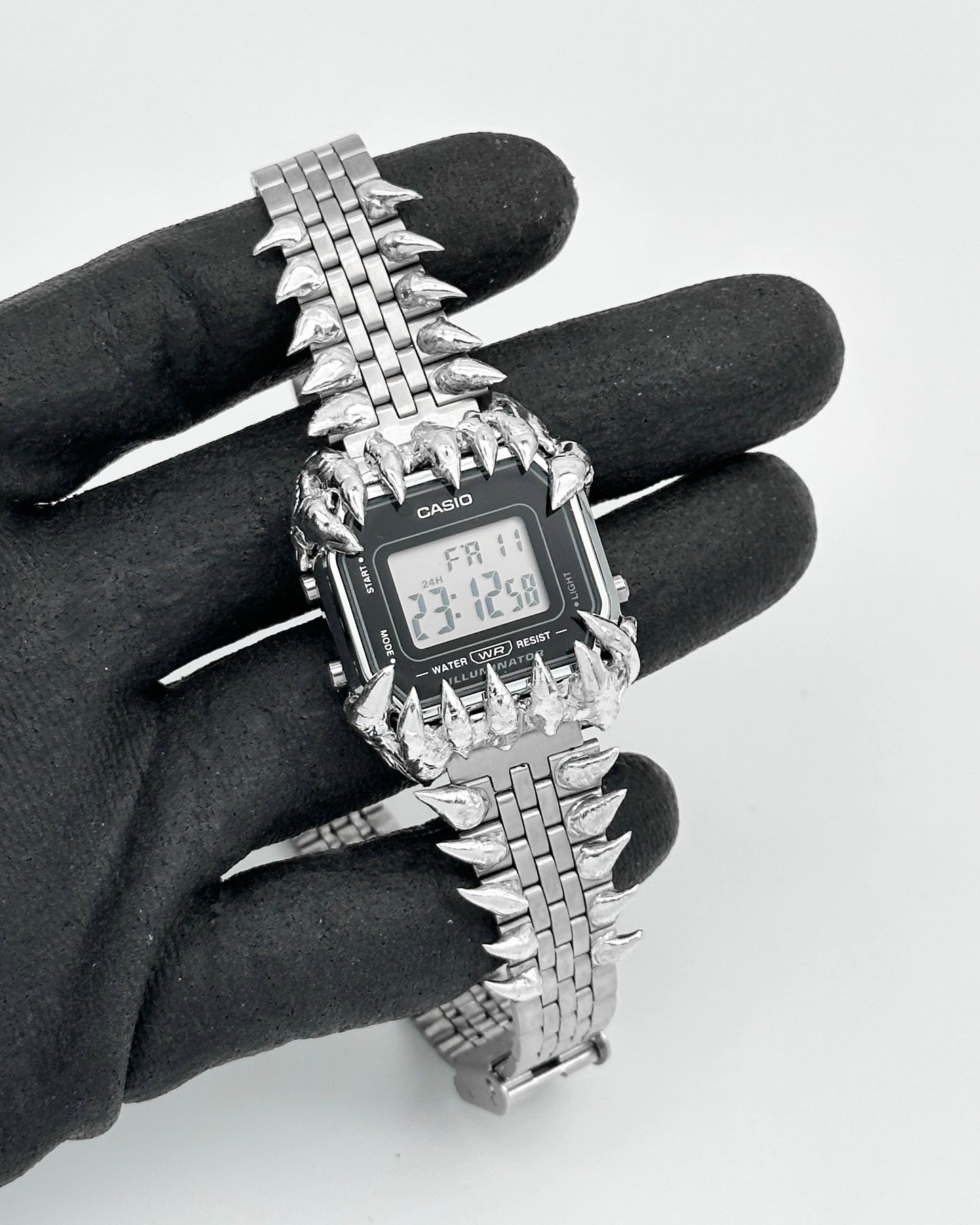 Soldered Small Digital C Watch