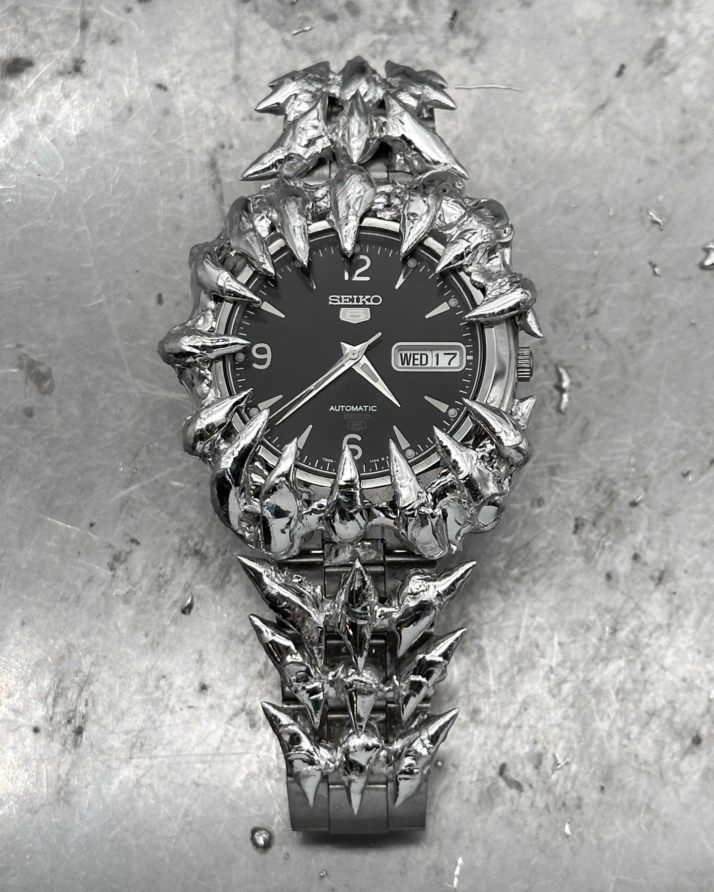 Soldered SEIKO 5 Automatic Watch
